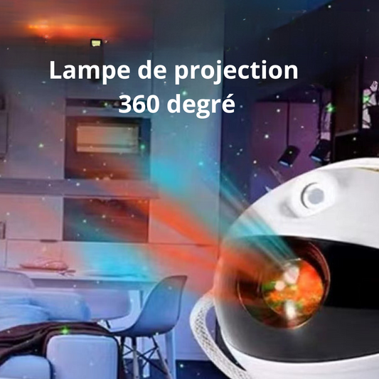 Projecteur galaxie astronaute