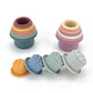 Gobelets  empilables en silicone